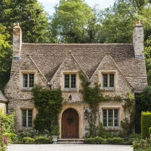 Stone Cottage of Woodland Whimsy