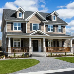 Gabled Glory with a Porch Perspective