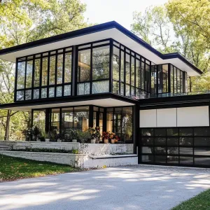 Glass-Filled Dream: A Modern Marvel in the Forest