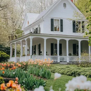 Charming Retreat Amidst Blooming Splendor