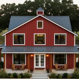 Radiant Roost: A Bold Barnhouse