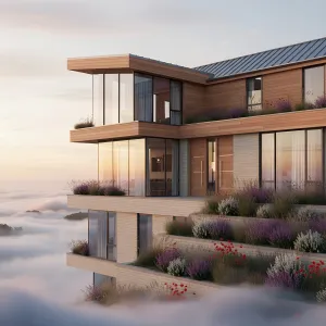 Dwelling in the Mist: A Sunrise Masterpiece