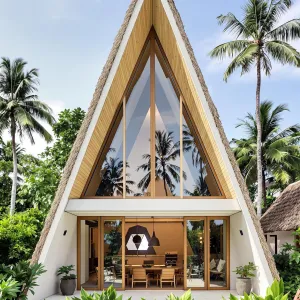Triangular Zenith in Verdant Surrounds
