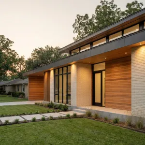 Clerestory Brick Timber Lounge