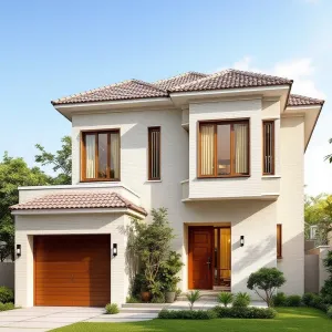 Elegant Mansion with Indian Finesse