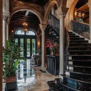 Stunning Mediterranean Mansion with Grand Arches