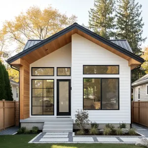 Gabled Frame Lightwell Cottage