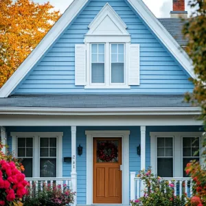 Preview of Blue Gable Dreams: Cozy Corners and Chimneys