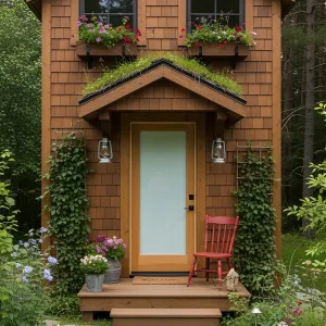 Preview of Charming Cottagecore Tiny House With Green Roof