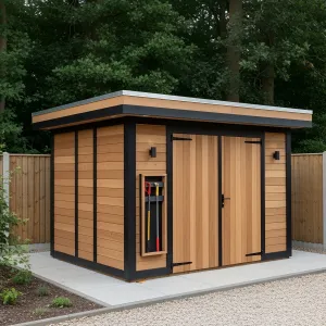 Contemporary Cubist Hideaway
