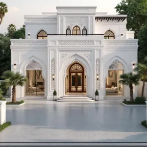 Arabian Elegance Meets Modern Minimalism