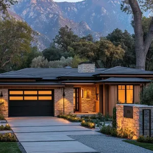 Mountain Symphony: The Modern Craftsman Residence