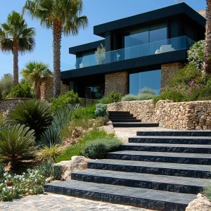 Dreamy Dwelling with Stone Steps