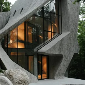 Curves of Stone and Glass Delight