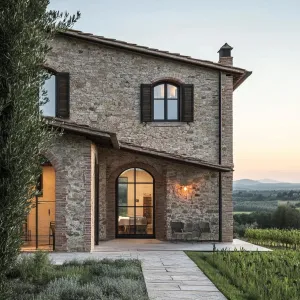 Tuscan Stonework Reverie