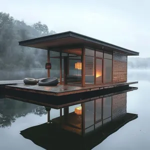 Zen-Inspired Floating Retreat