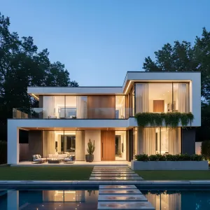 Luminous Terrace Pavilion