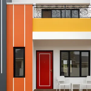 Vibrant Visions: The Kaleidoscope Abode