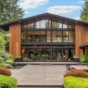 A Woodland Cabin with Majestic Flair