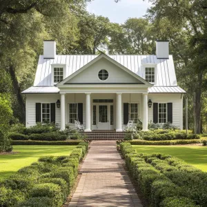 Southern Beauty with a Brick Carpet