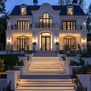 Illuminated Haven Amidst Twilight