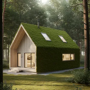 A Nature-Hugging Haven with a Fuzzy Top