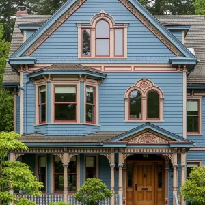 Preview of Victorian Elegance in Cobalt Blues