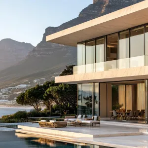 Mountain-View Masterpiece with Poolside Panache