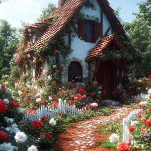 The Rose-Clad Storybook Hideaway