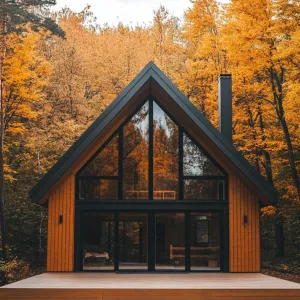 A-Frame Bliss: The Cozy Retreat