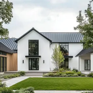 Chic Sanctuary with a Sleek Edge