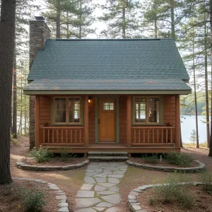 Whimsical Haven Amidst Tall Pines