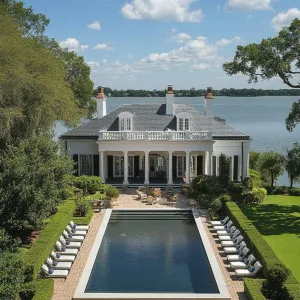 A Splash of Sophistication by the Lake