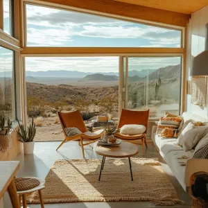 Open-plan Living Space Incorporating Multifunctional Areas