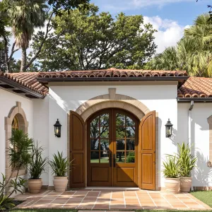 Tuscan Arches: Gateway to Rustic Bliss