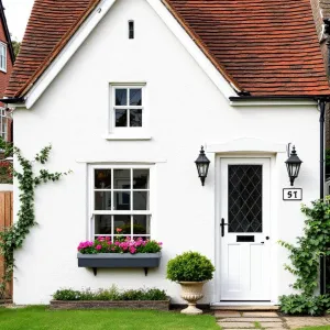 Adorable Ivory Cottage with Vintage Vibes