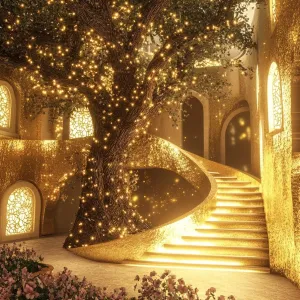 Enchanted Haven: The Glow of Dreamscape Design