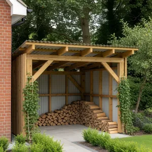 Stacked Serenity: A Timber Tale