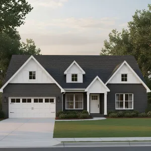 Modern Monochrome Gable Nest