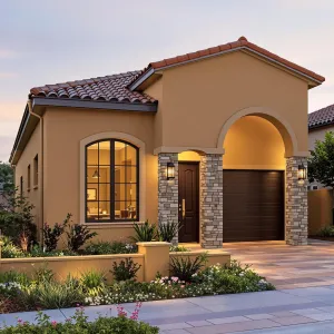 Charming Tuscan Dwelling at Sunset