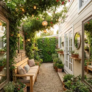 Lantern Lit Garden Tunnel Hideaway