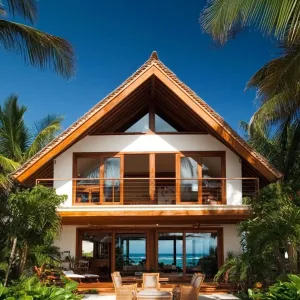 Tropical A-Frame Oasis with Ocean Views