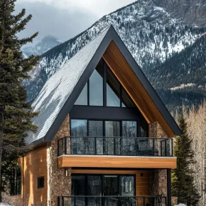 A-Frame Bliss: Timber and Peaks Delight
