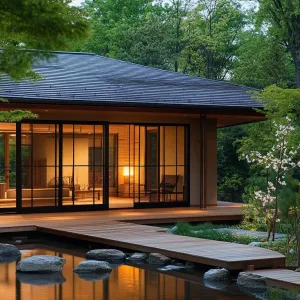 Blissful Hideout on Pebble Reflections