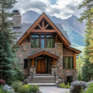 Mountain Majesty: Chalet Nestled in Nature