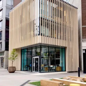 Slatted Serenity on Urban Edge