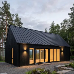 Midnight Gable Forest Haven