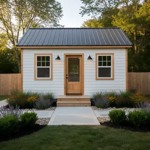 Warm-Timber Garden Workhouse