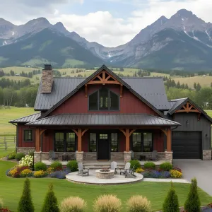 Mountain-Embraced Timber Retreat