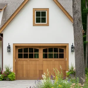 Idyllic Rustic Haven with Wooden Door Charm